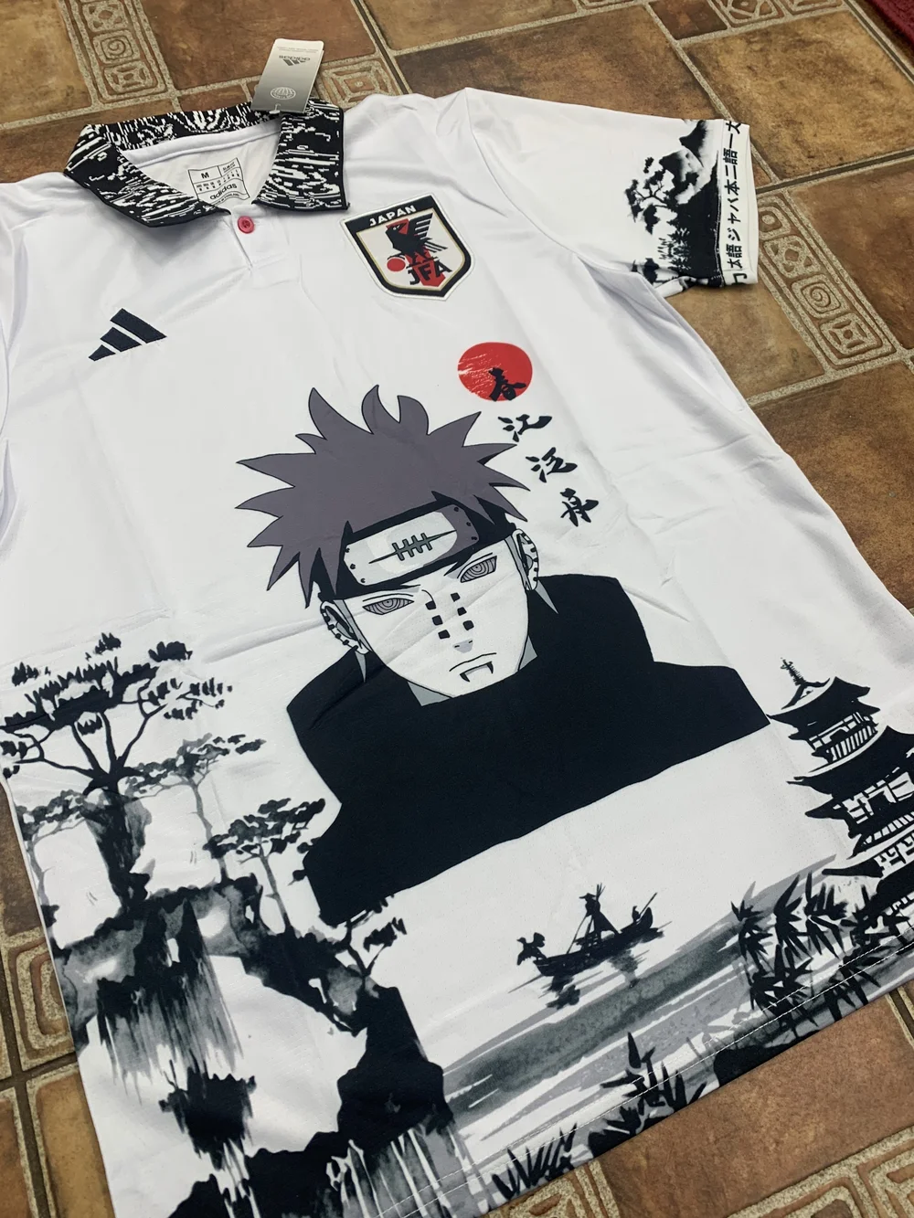 adidas Japan 2026 Naruto Custom Fan Art Jersey Size M